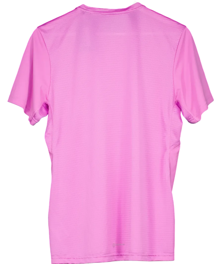 adidas Purple Reflective Running Top UK M