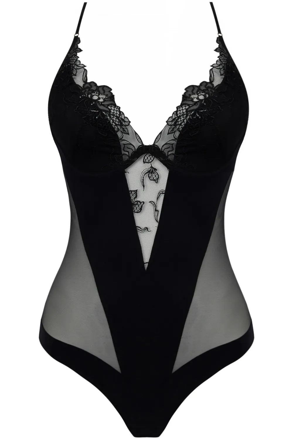 Adorable En Sexy Black Bodysuit