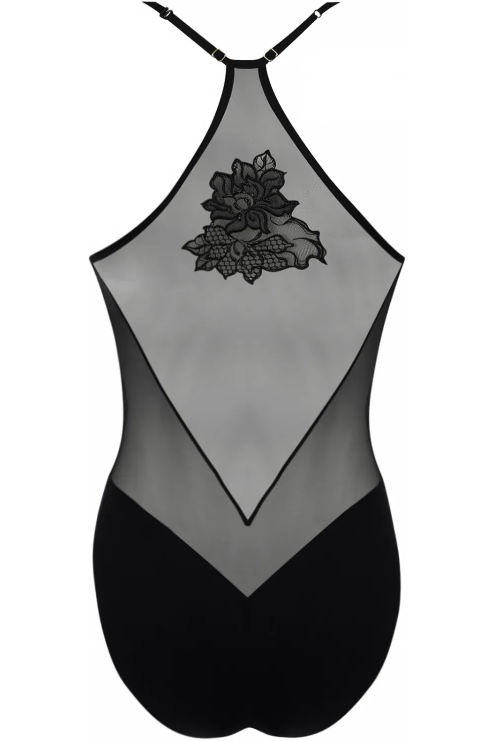 Adorable En Sexy Black Bodysuit
