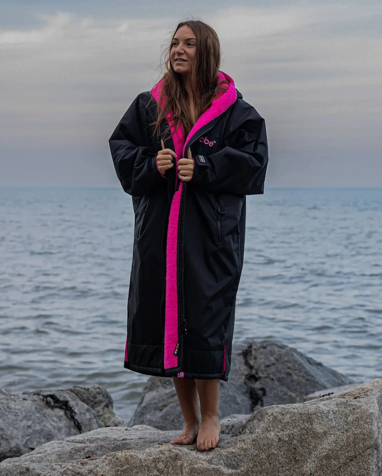 Advance Long Sleeved in Black & Pink