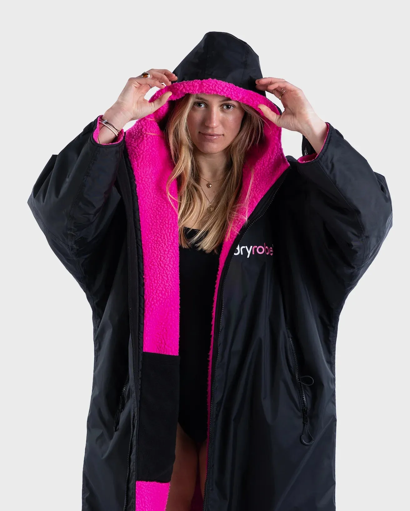 Advance Long Sleeved in Black & Pink