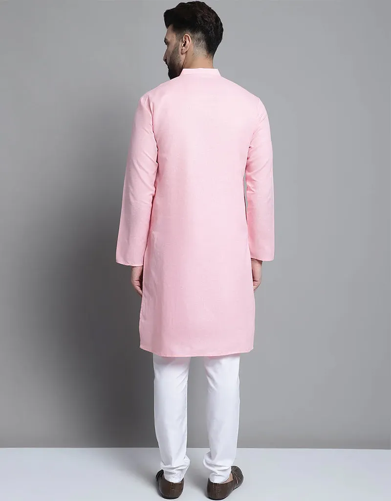 Baby Pink Kurta Pure Cotton Payjama