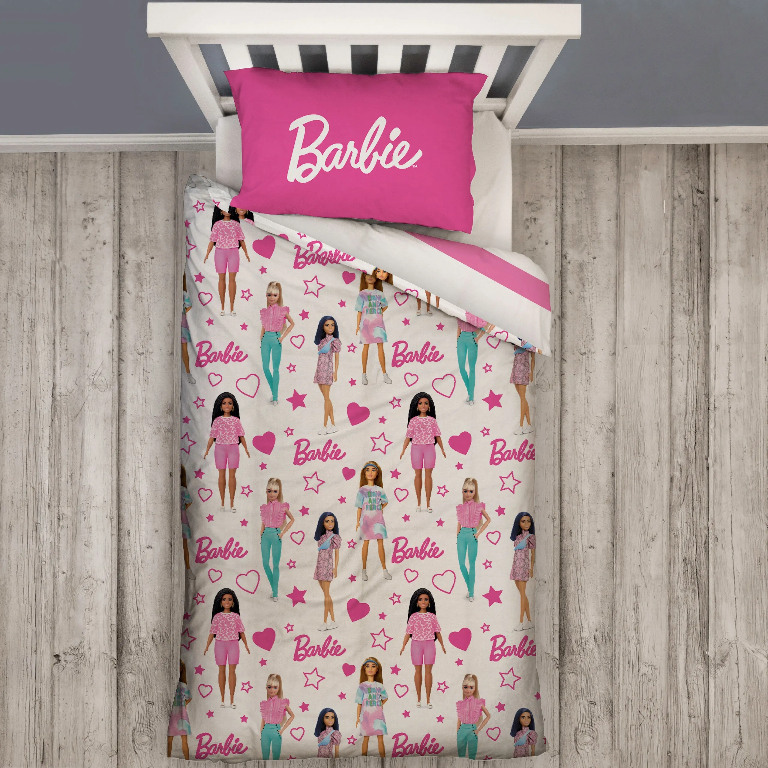 Barbie Single Bedding Set