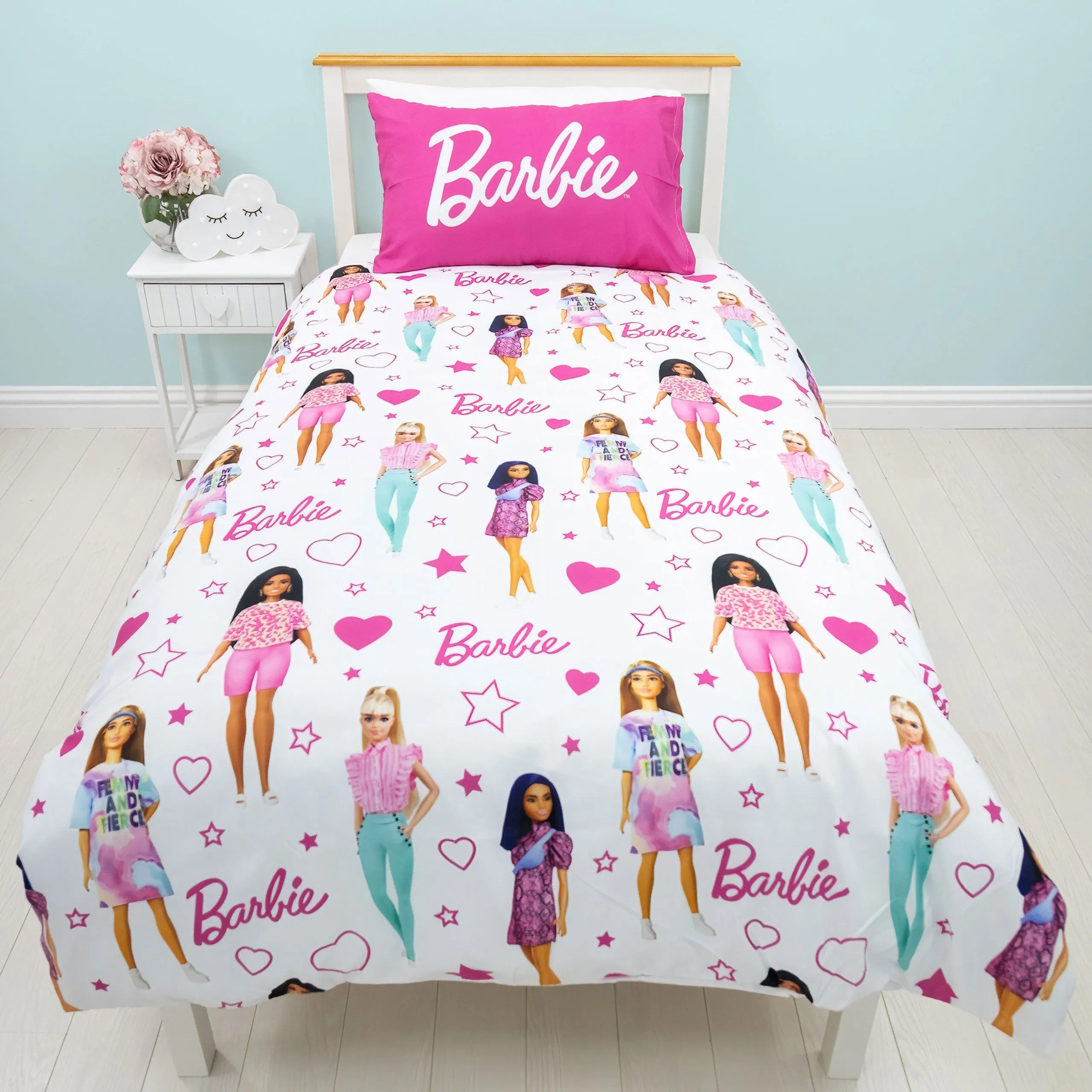 Barbie Single Bedding Set