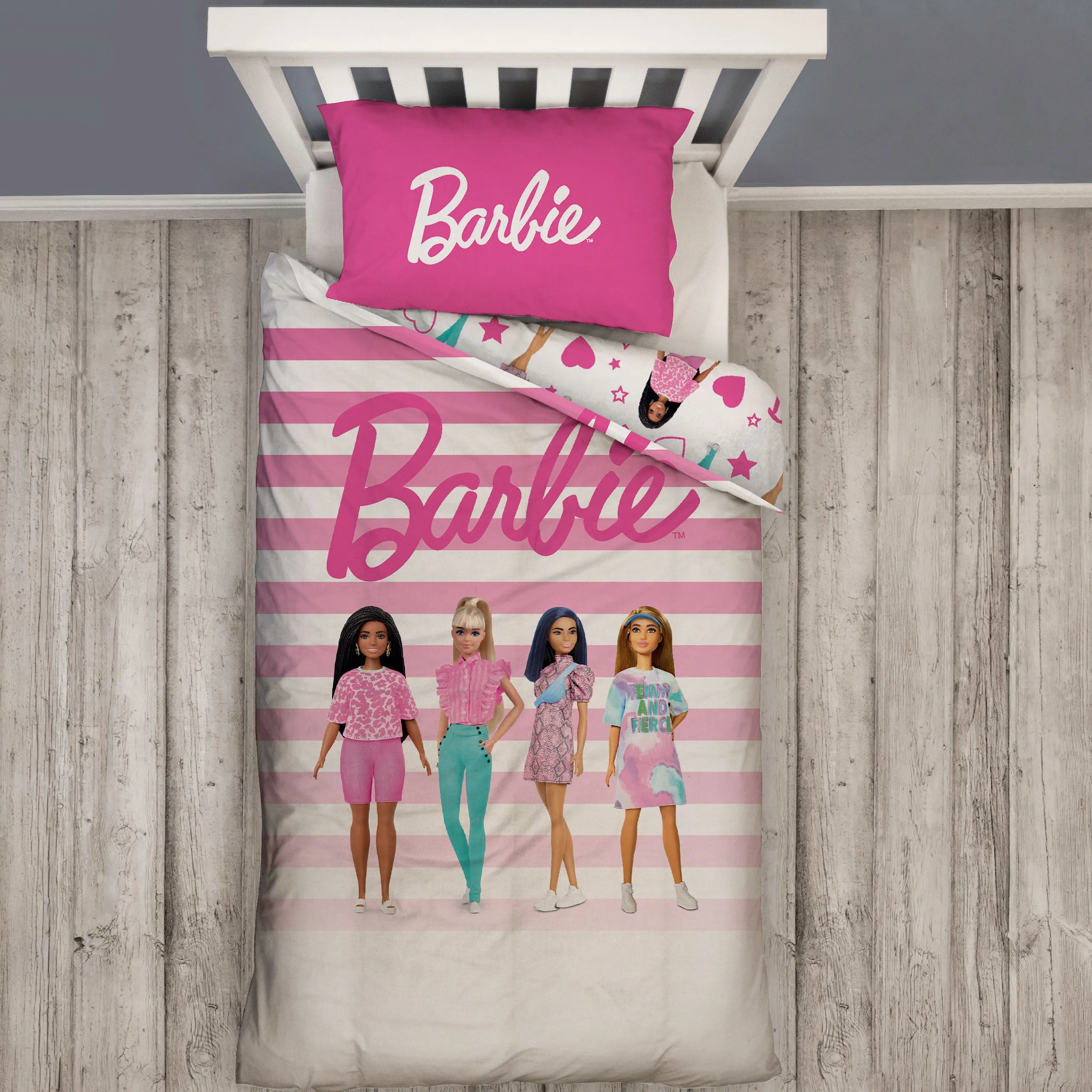 Barbie Single Bedding Set
