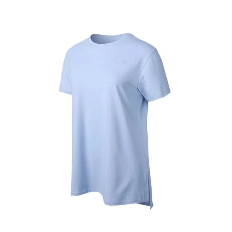 Barrel Fit Over Fit Short Sleeve-BLUE