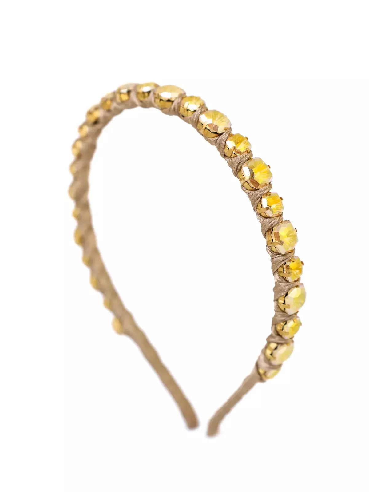 Basic Yellow And Ella Gold Headbands