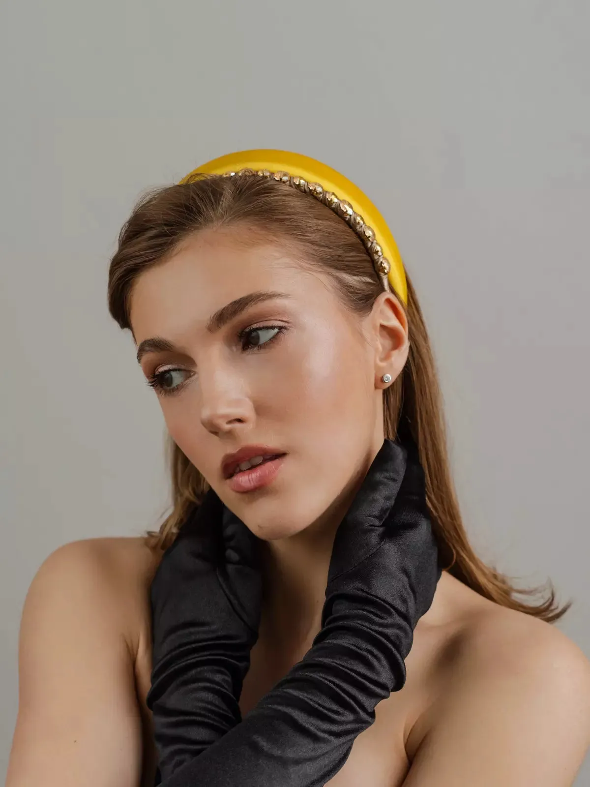 Basic Yellow And Ella Gold Headbands