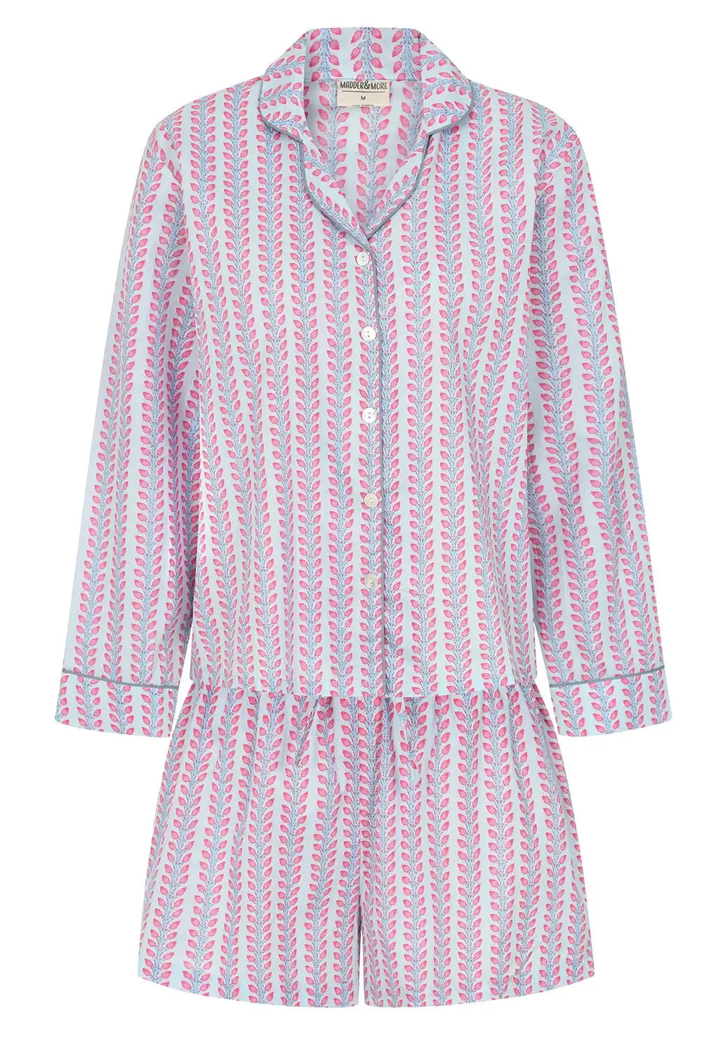 Blossom Stripe Short Pyjama Set
