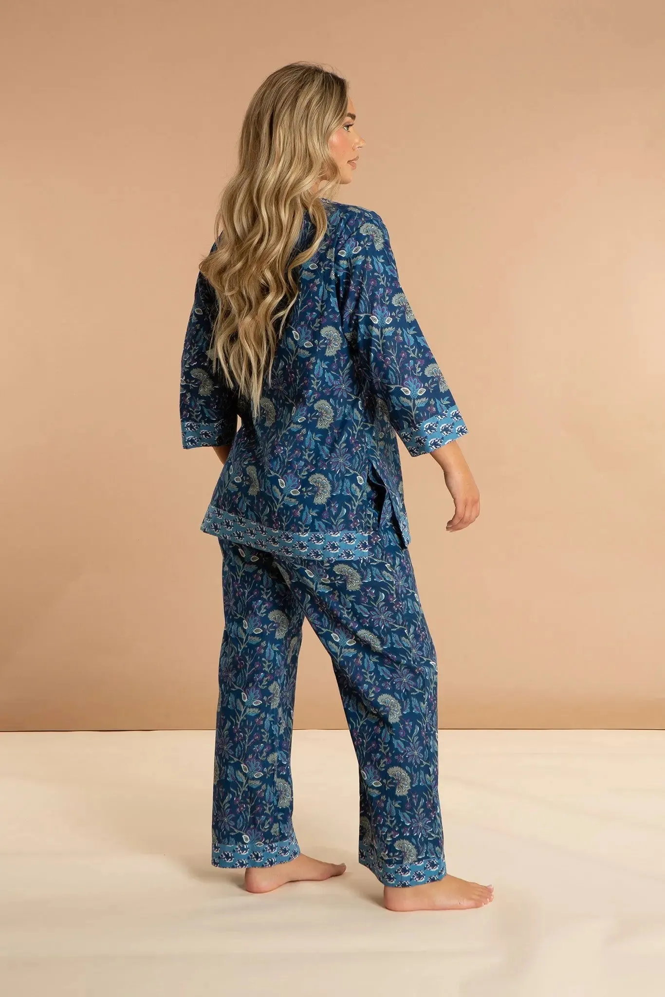 Blue Lagoon Women's Cotton Pyjamas