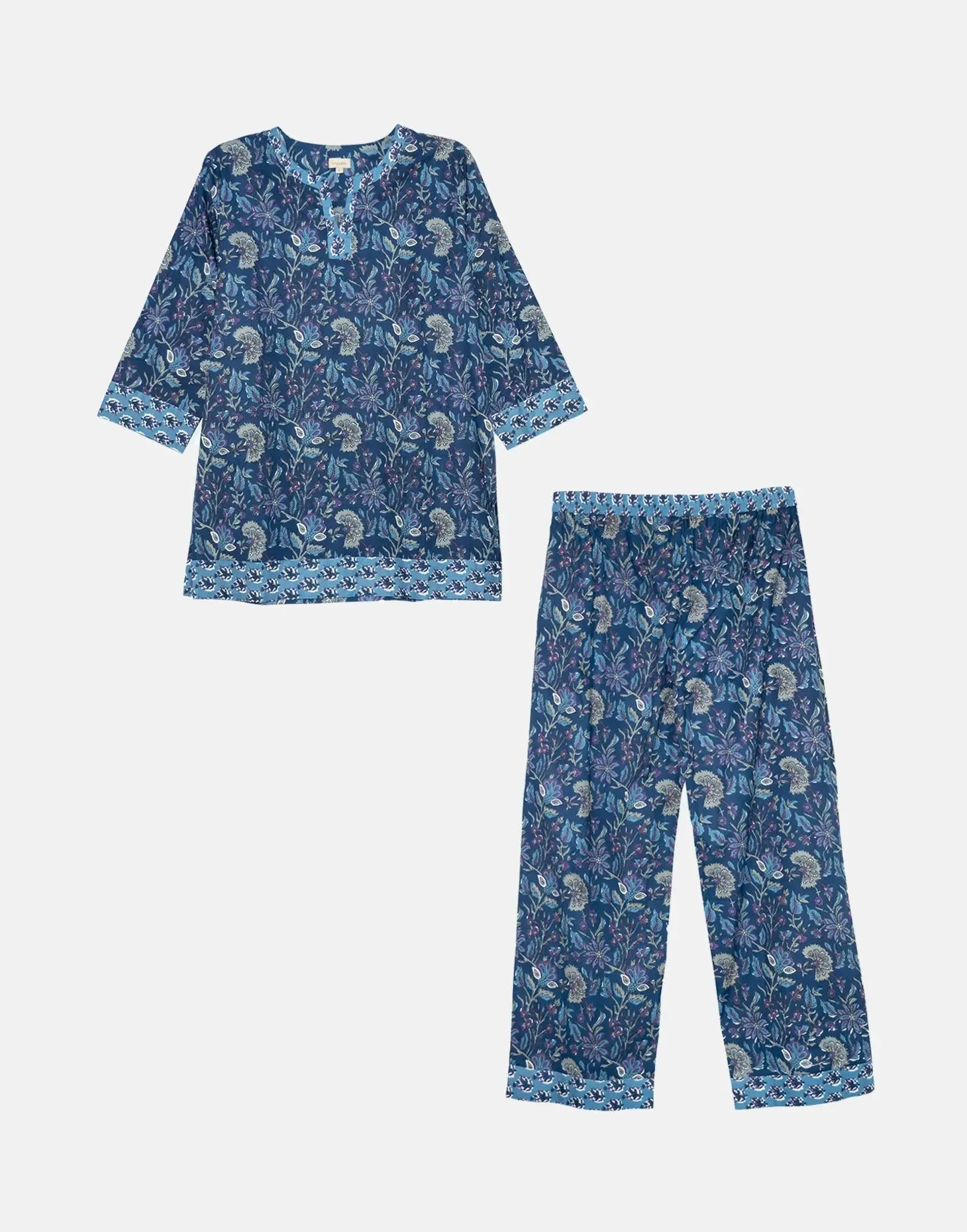 Blue Lagoon Women's Cotton Pyjamas