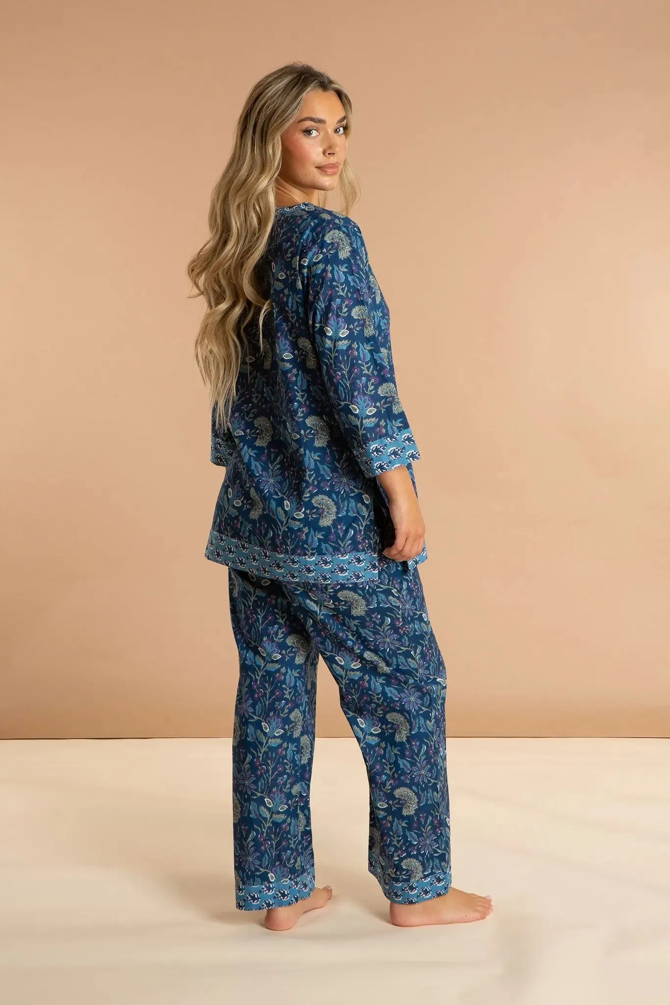 Blue Lagoon Women's Cotton Pyjamas