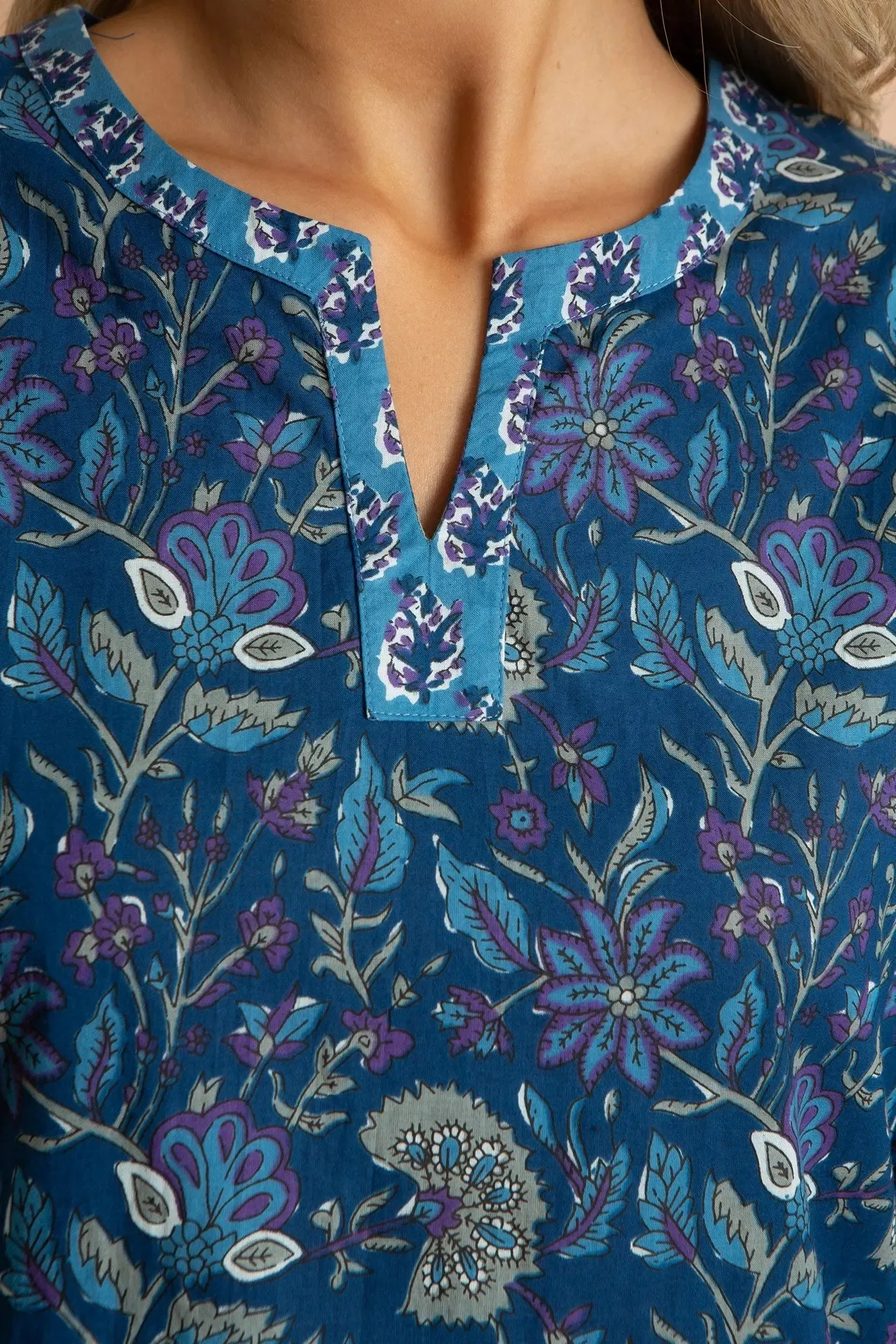 Blue Lagoon Women's Cotton Pyjamas