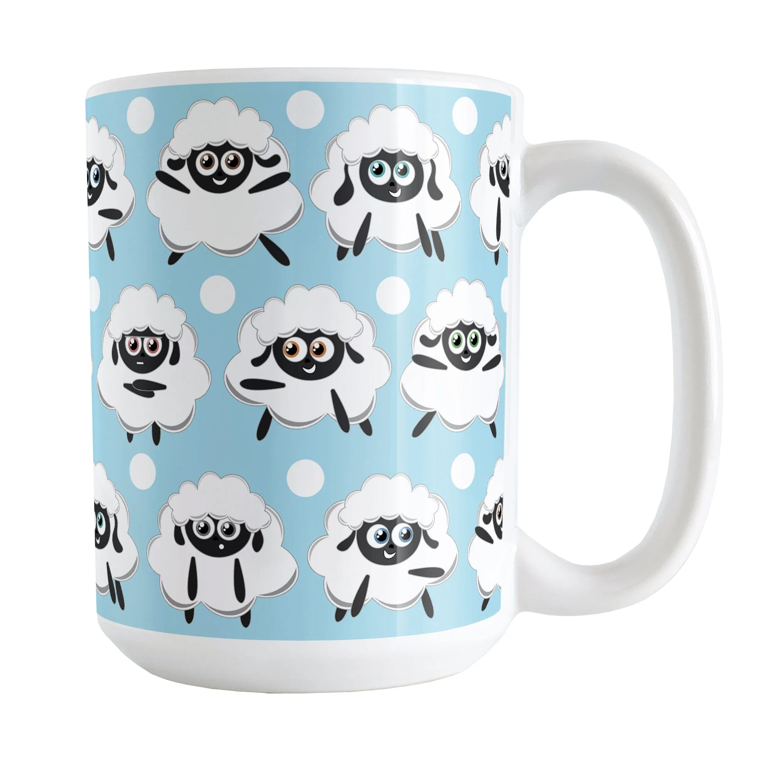 Blue Sheep Mug