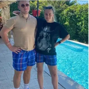 Blue Whale Men's Pyjama Shorts
