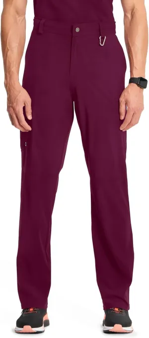 Cherokee Infinity Mens Scrub Pants Modern Fit 6 Pockets Tapered Leg with Drawstring - CK200A