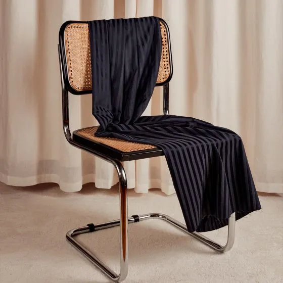 Cotton Viscose with Lenzing™️ EcoVero™️ fibres - Atelier Brunette - Stripes Night