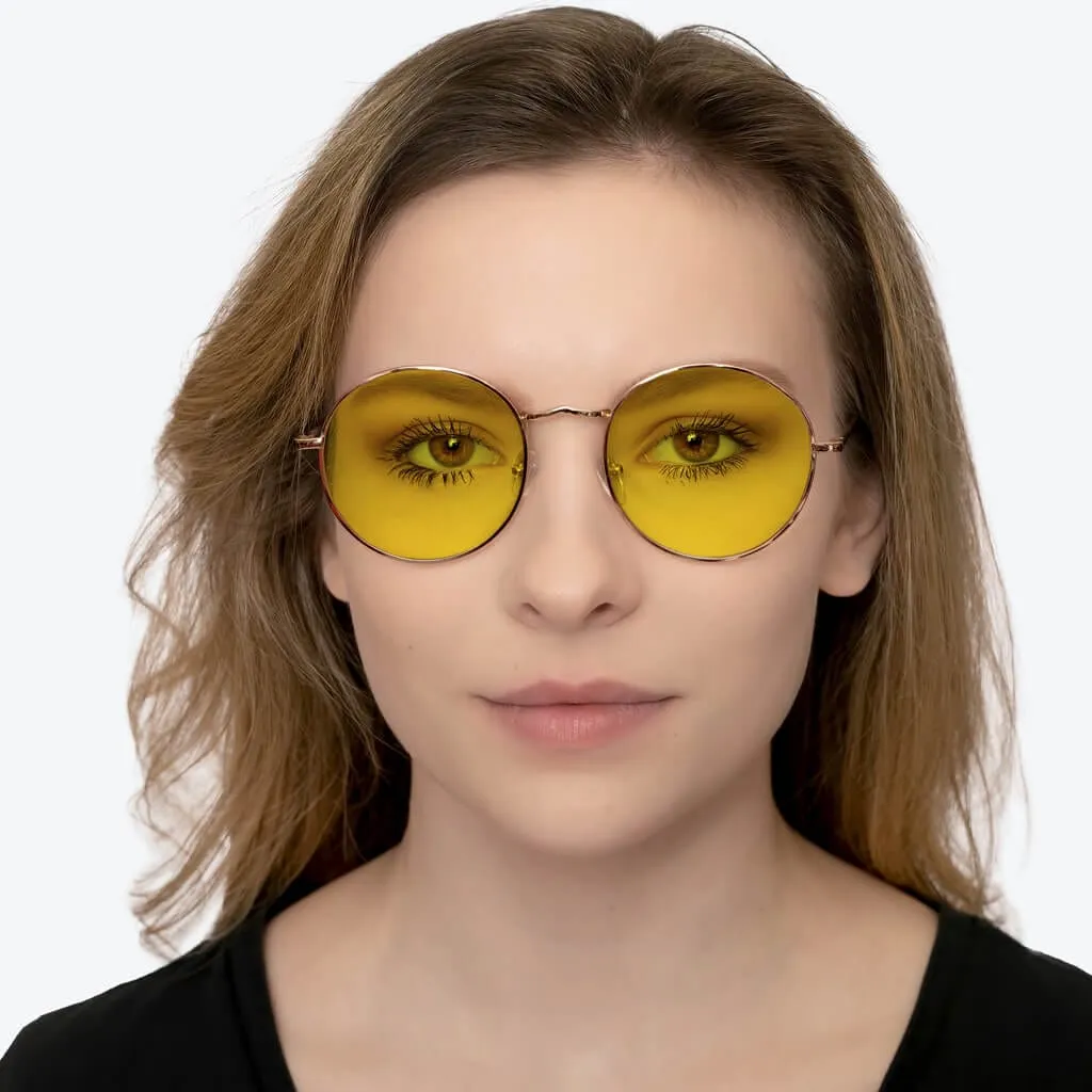 DayMax Elton Glasses - Gold - Prescription
