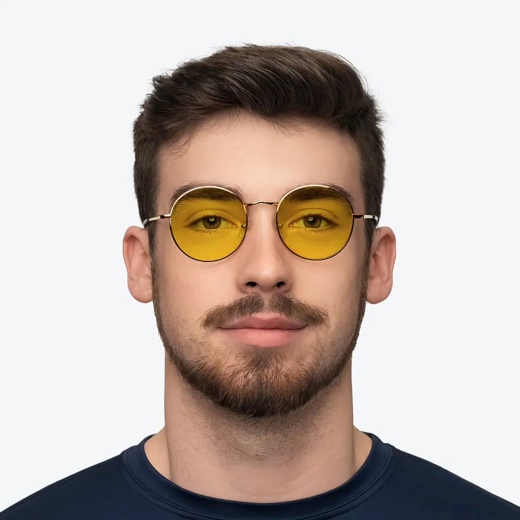 DayMax Elton Glasses - Gold - Prescription