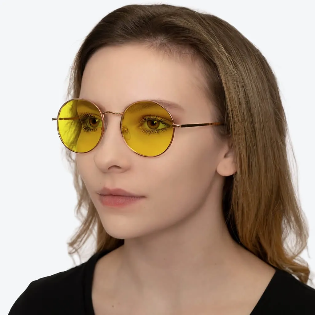 DayMax Elton Glasses - Gold - Prescription