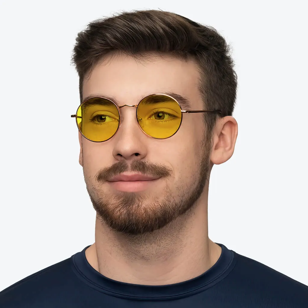DayMax Elton Glasses - Gold - Prescription