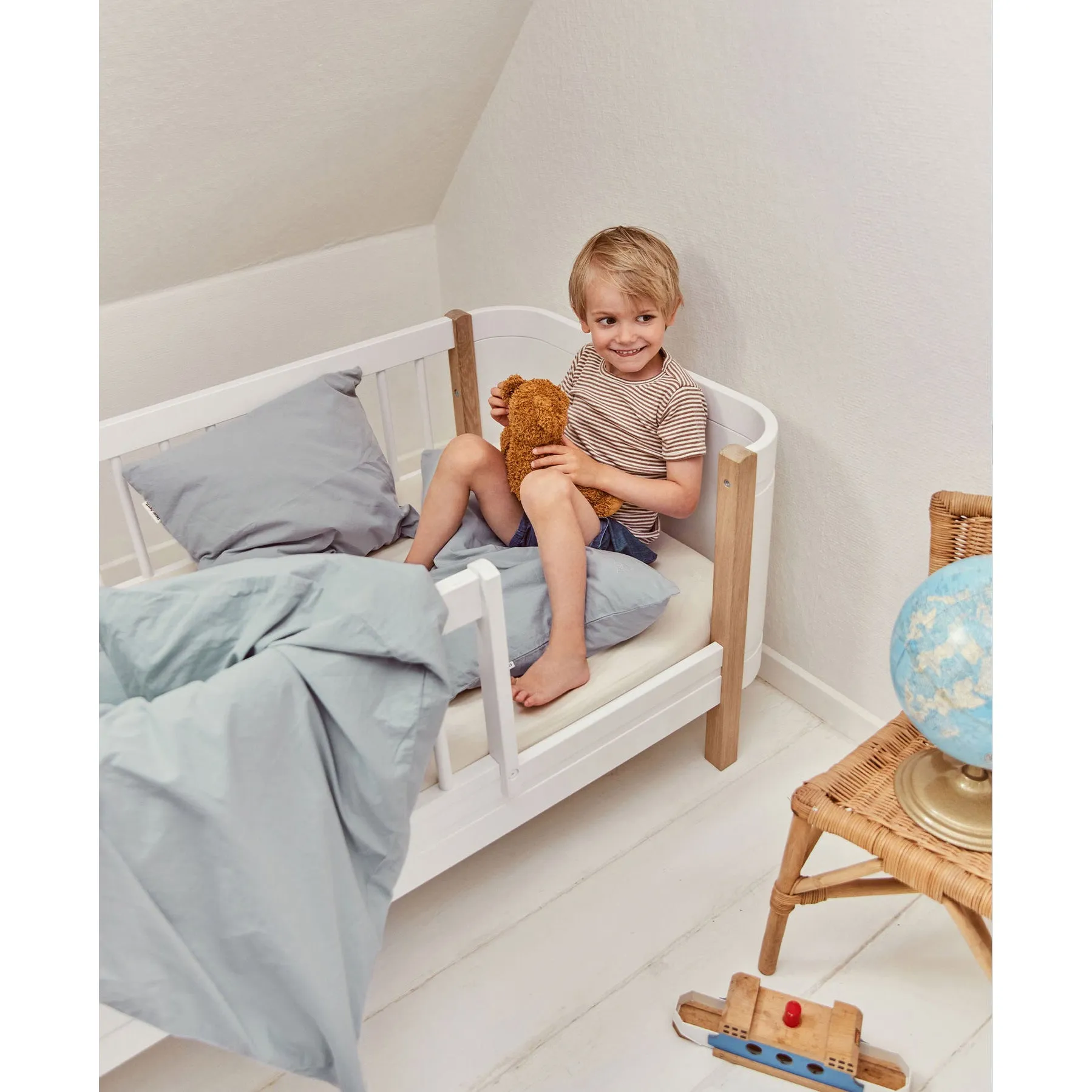 Dear April Junior Bedding - 100x140 / 40x45cm - Sea Notes