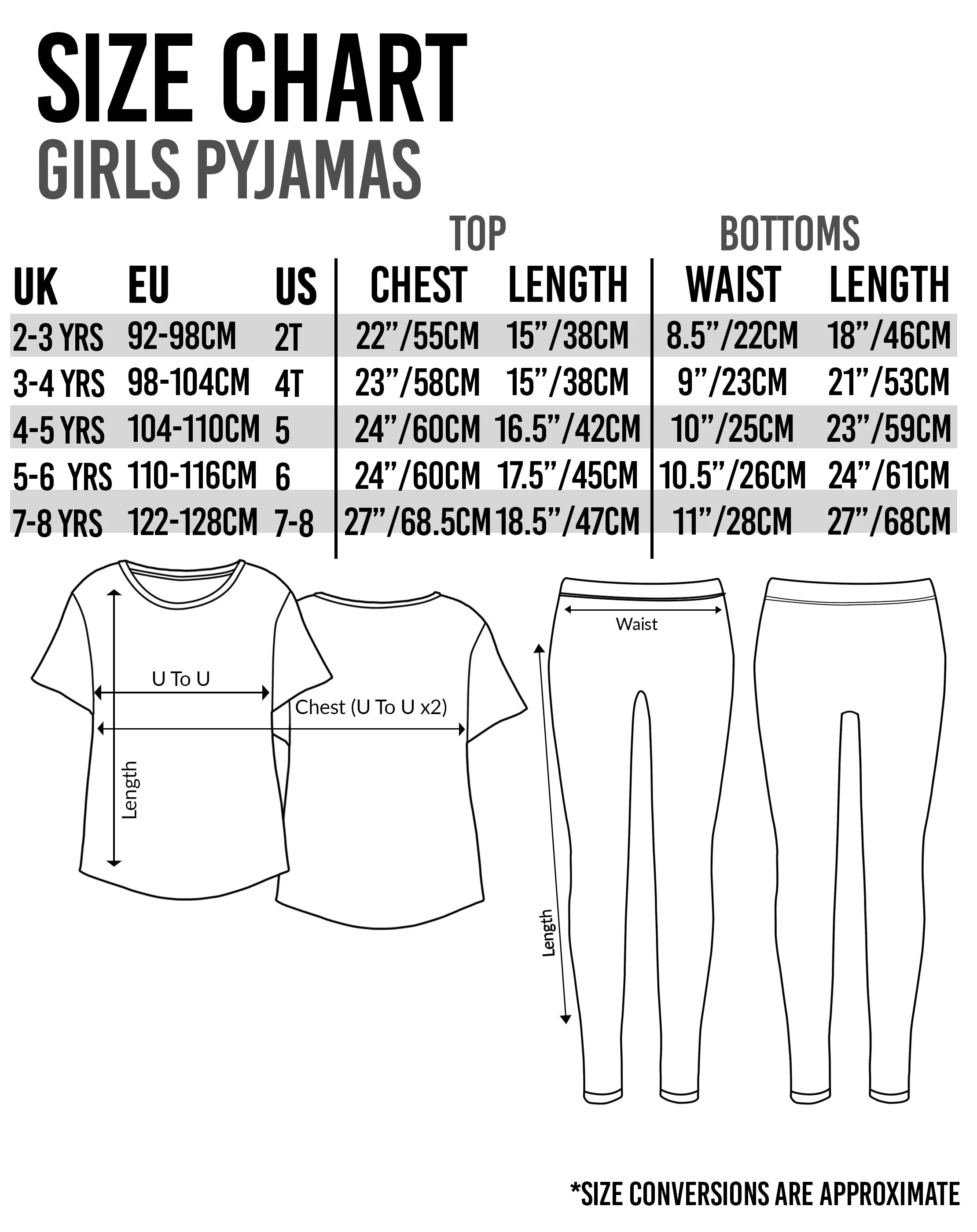 Disney Peter Pan Tinkerbell I Do Believe In Fairies Girl's Long Pyjamas