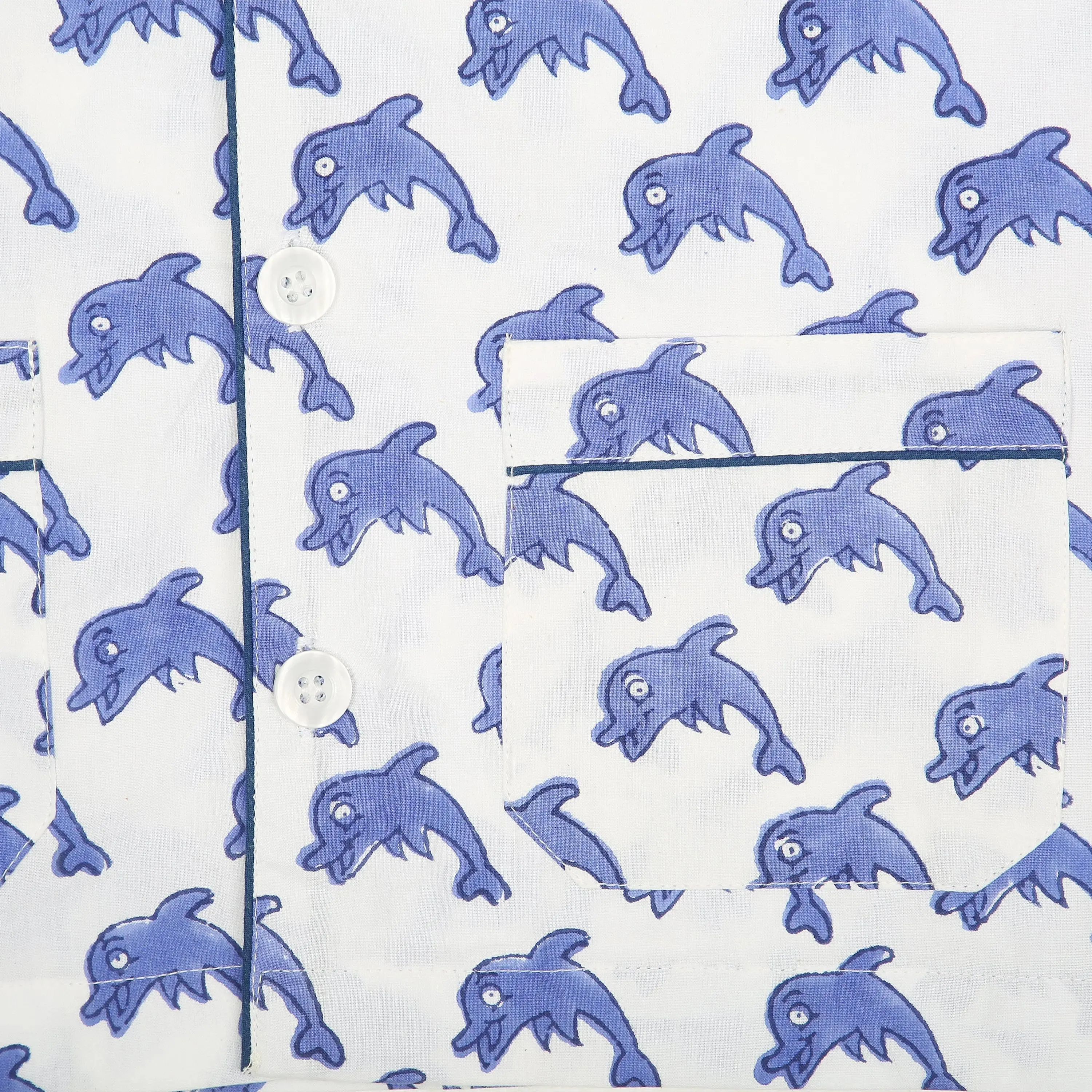 Dolphin Women's Cotton Pyjamas