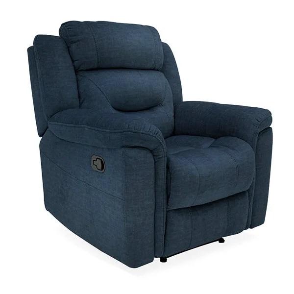 Dudley Recliner Chair Blue
