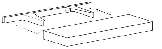 EB02-F-SHELF-36 Elegant Smokey Gray Floating Shelf