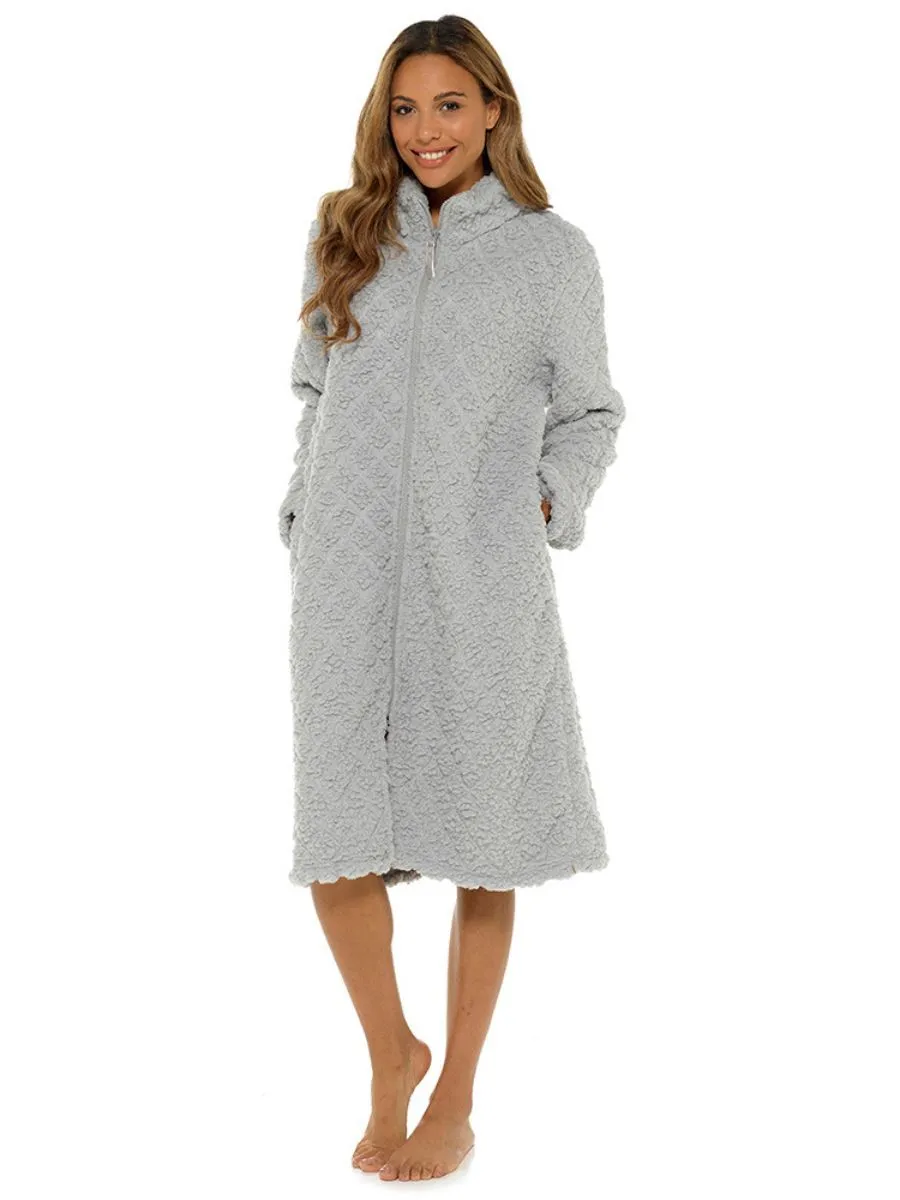 Fleece Housecoat