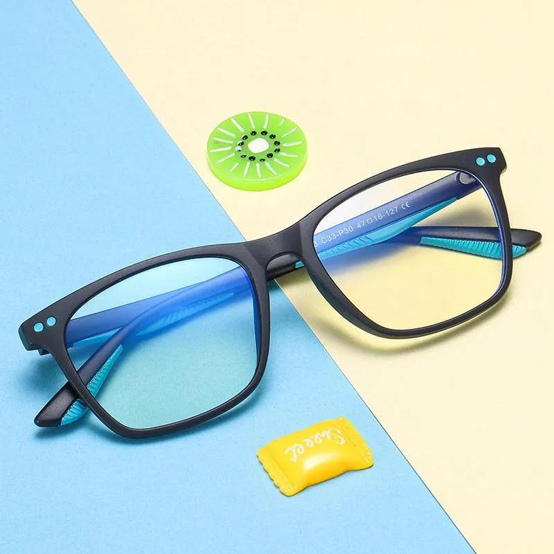 Genius - (Age 7-12)Children Blue Light Blocking Computer Reading Gaming Glasses