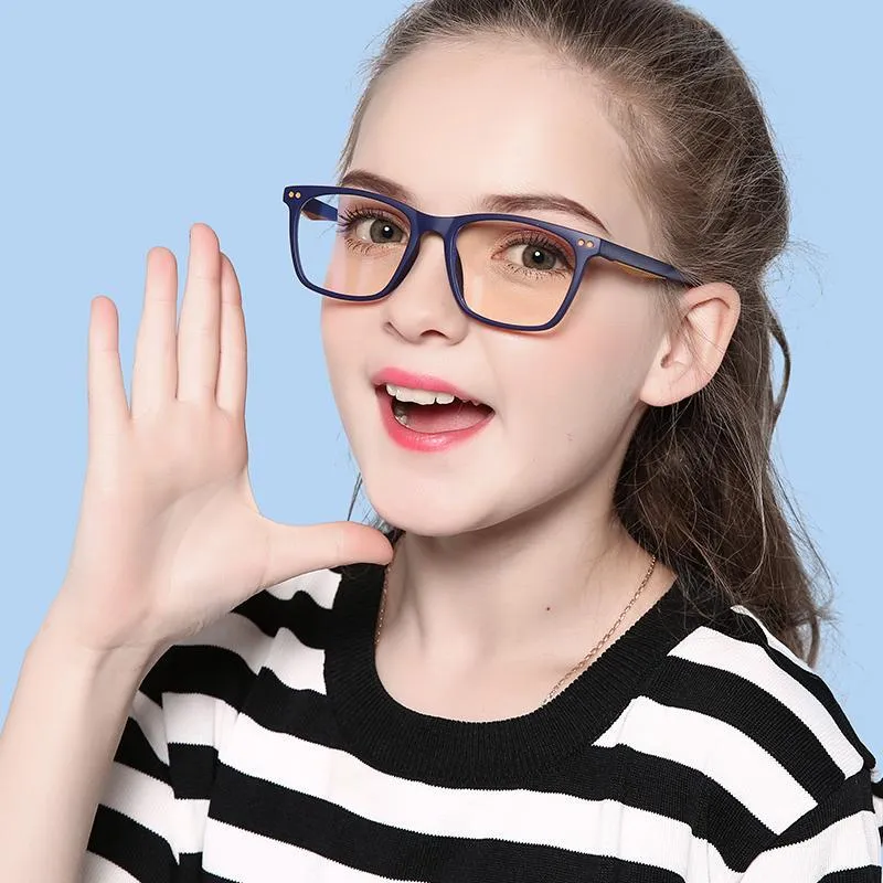 Genius - (Age 7-12)Children Blue Light Blocking Computer Reading Gaming Glasses