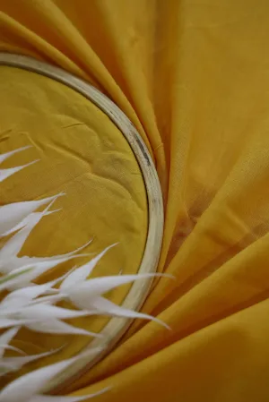 Gold Lawn Cotton Fabric