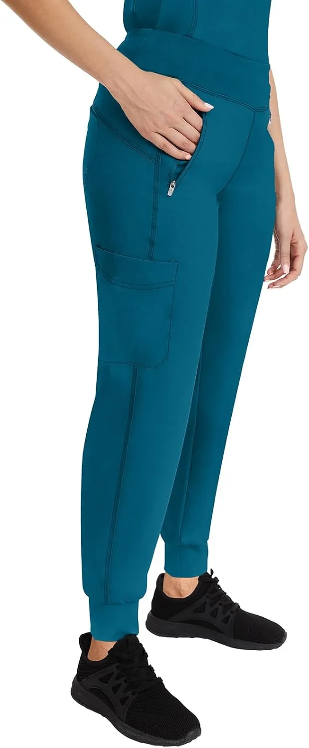 Healing Hands Jogger Scrubs for Women 6 Pocket Tara Scrub Pant 9233 Purple Label