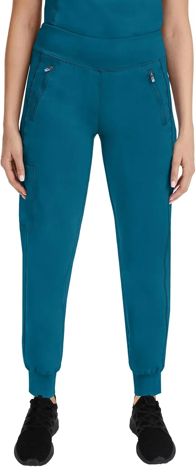 Healing Hands Jogger Scrubs for Women 6 Pocket Tara Scrub Pant 9233 Purple Label
