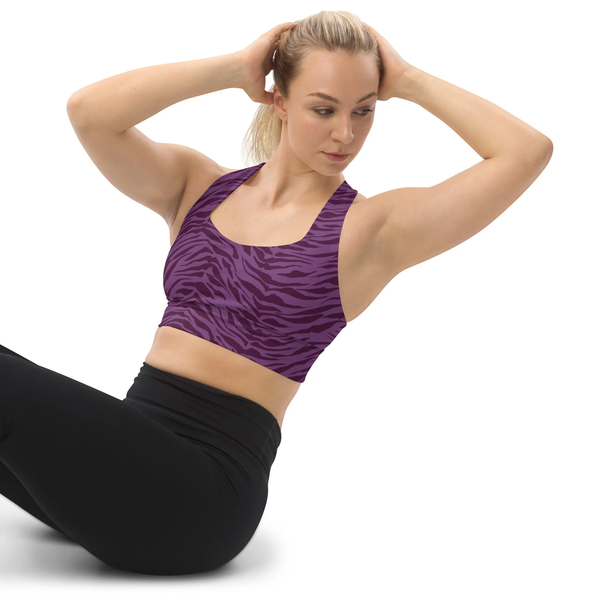 High Impact Lavender Love Bra