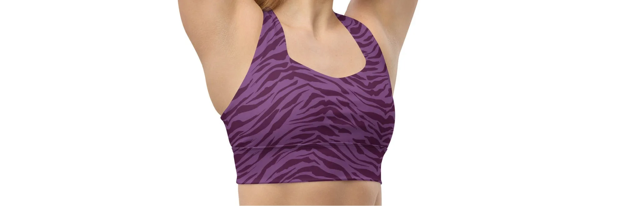 High Impact Lavender Love Bra