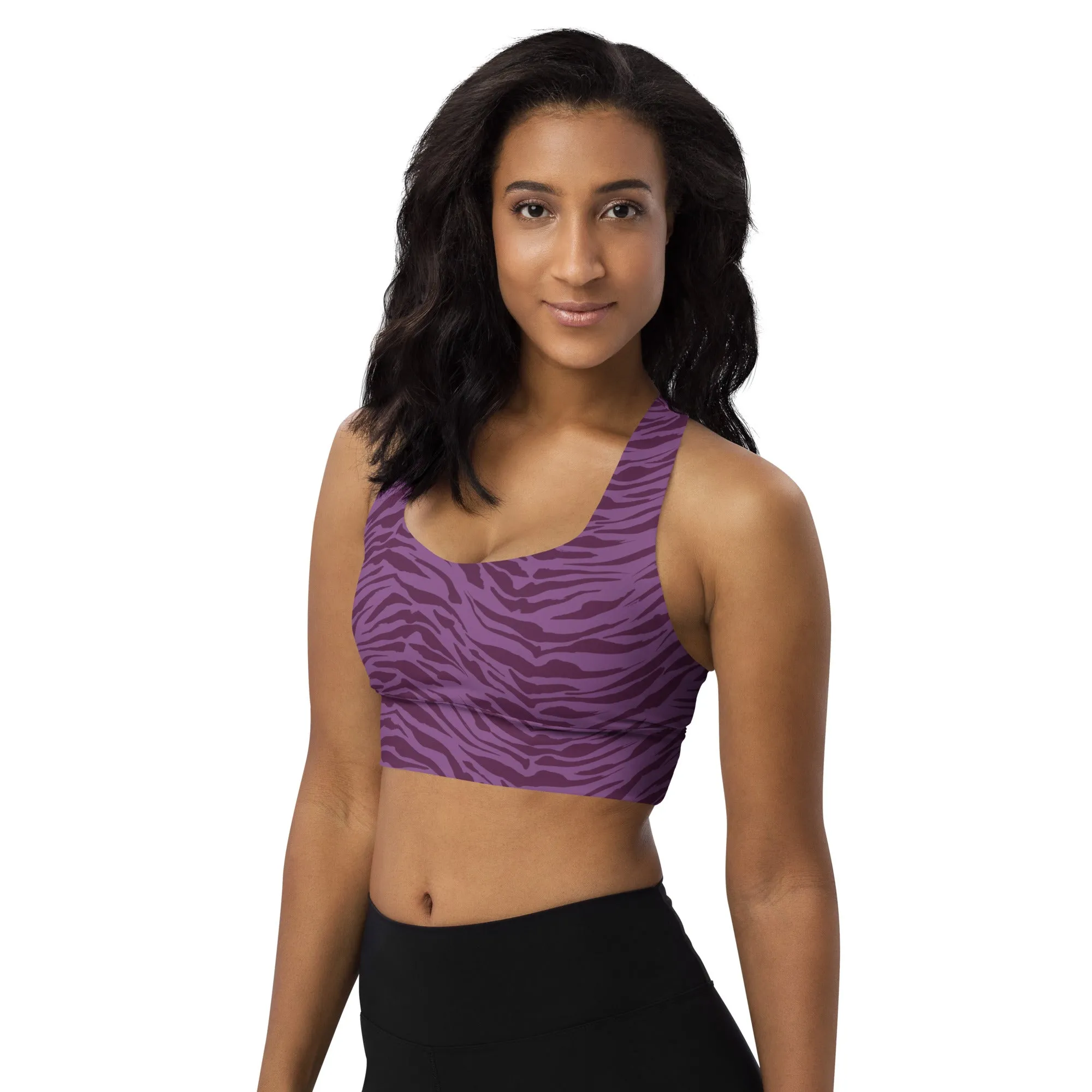 High Impact Lavender Love Bra
