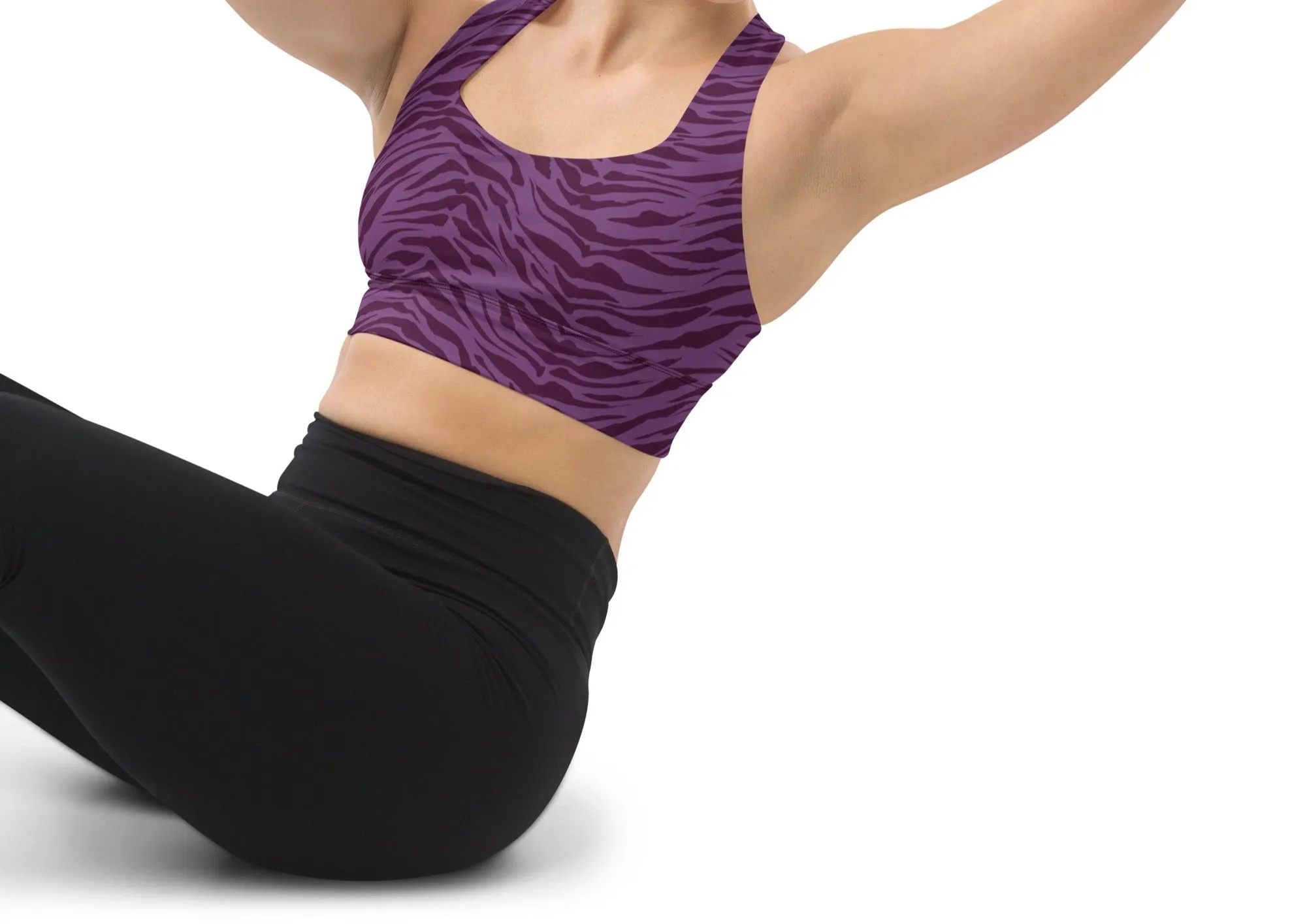 High Impact Lavender Love Bra