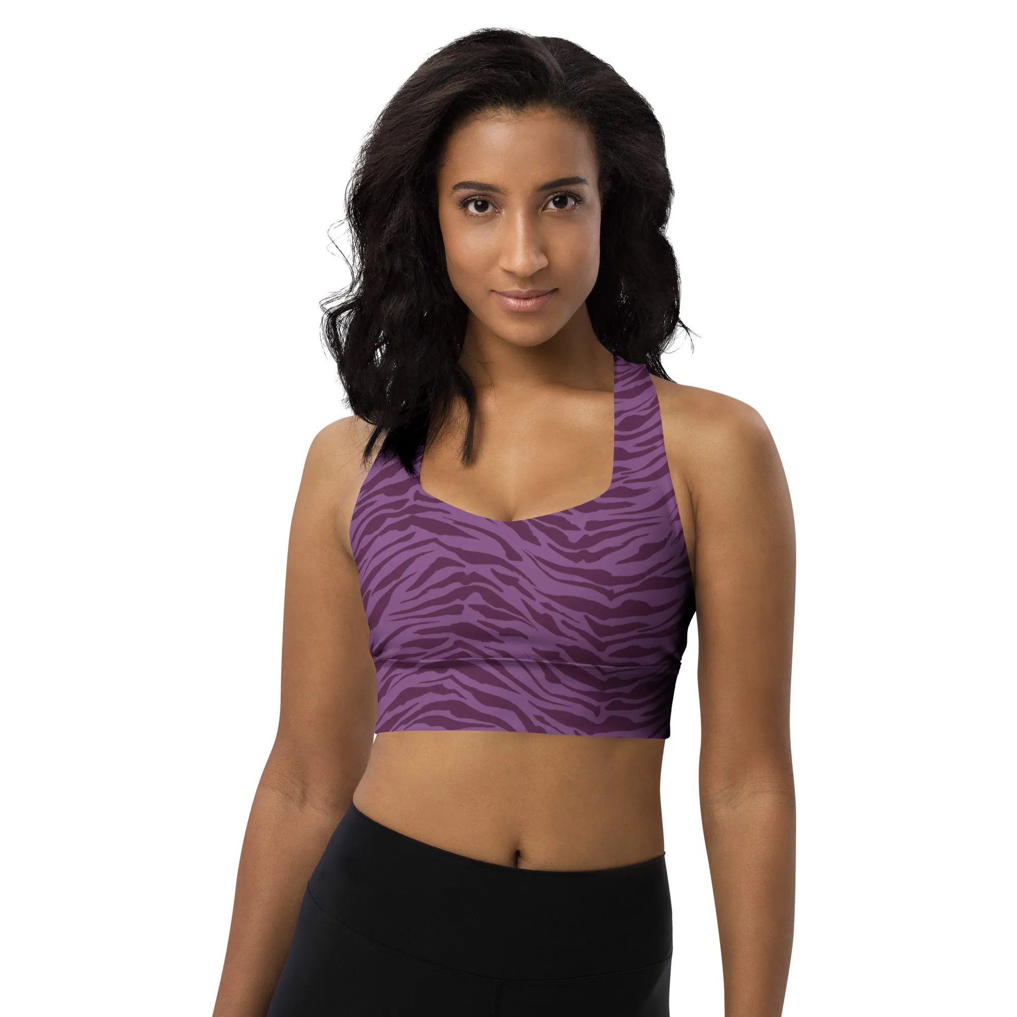 High Impact Lavender Love Bra