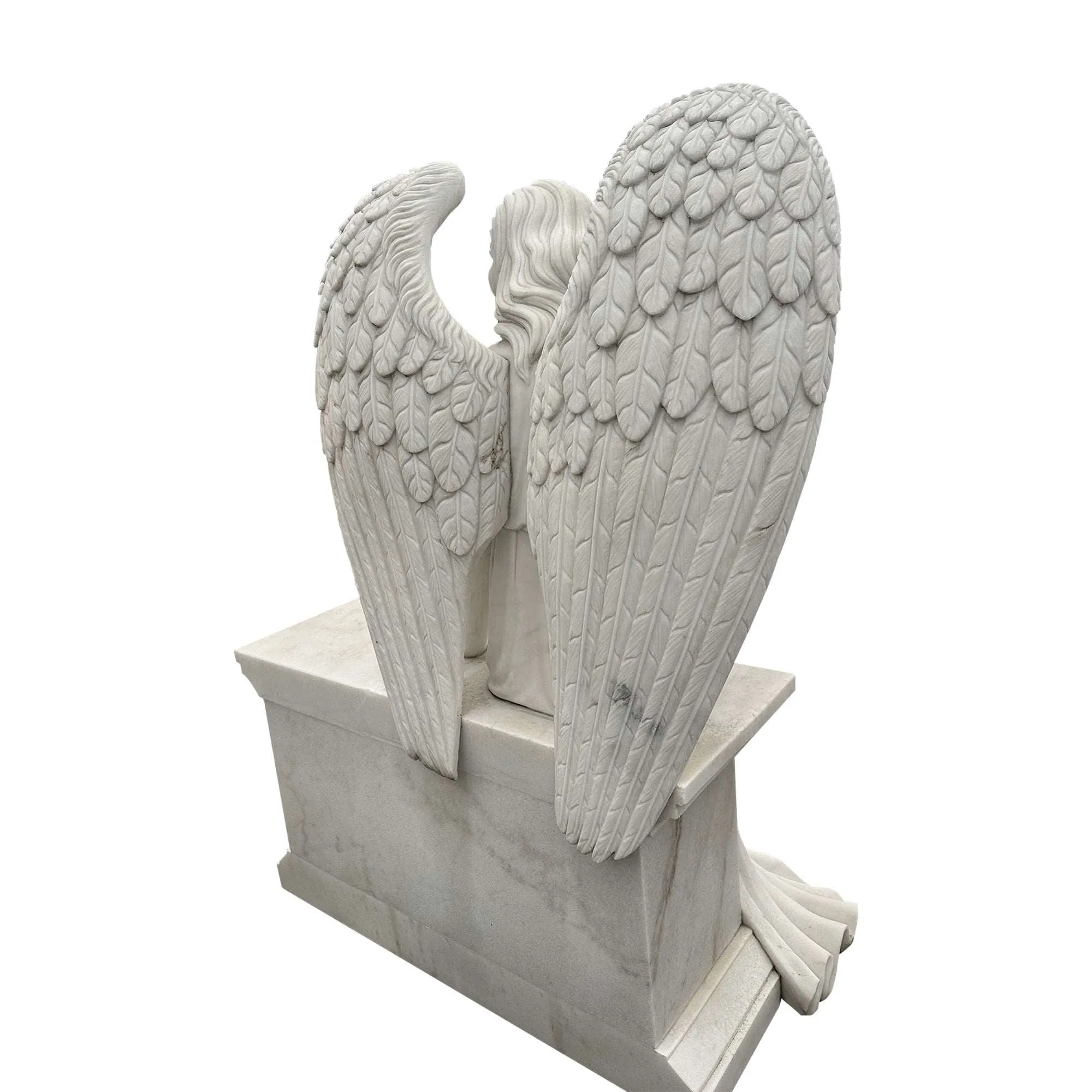 In Stock Garden Memorial Angel Statue - A Peaceful Tribute of Remembrance FM-055