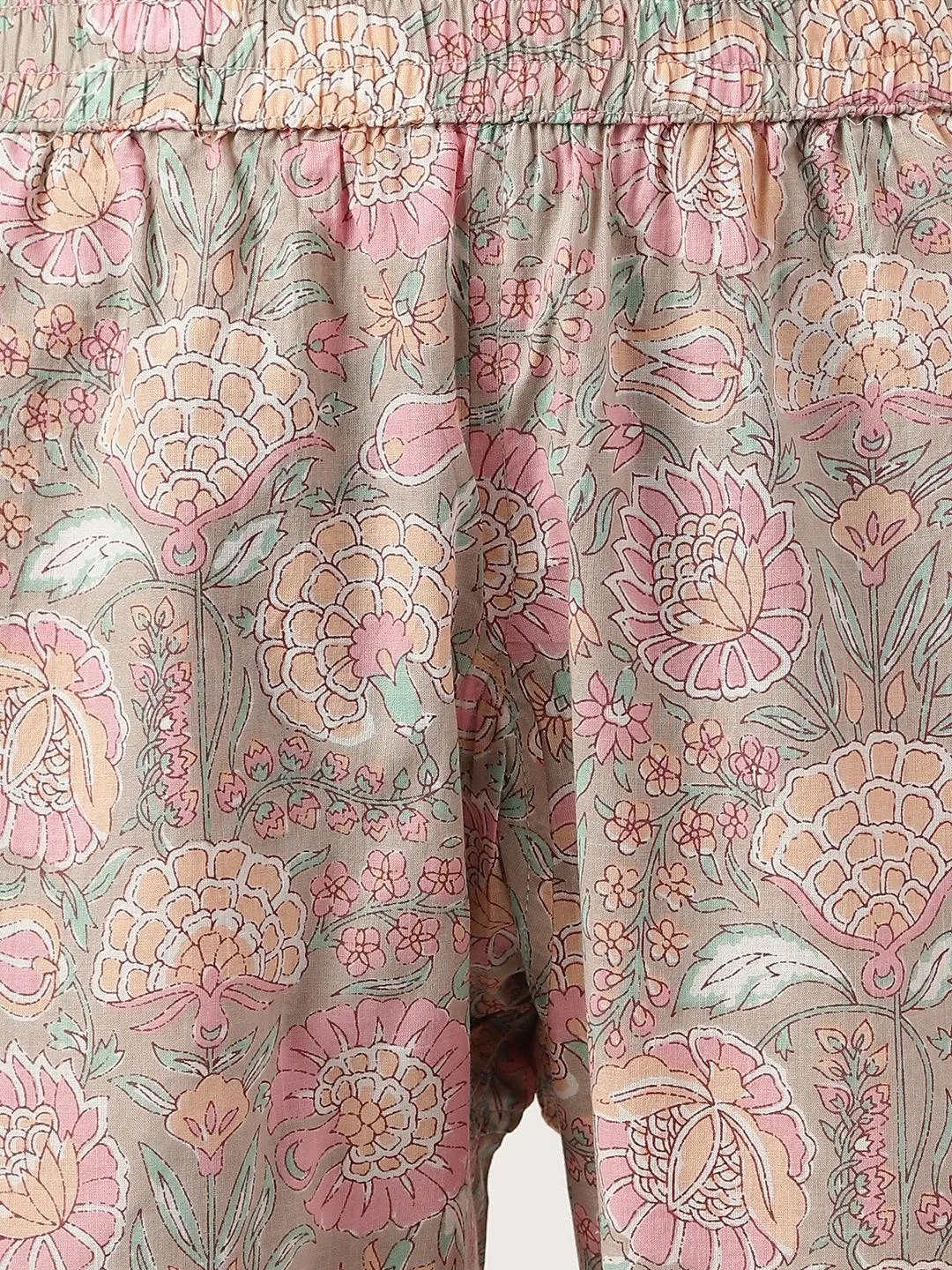 Jashvi Light Brown Printed Loungewear/Nightwear