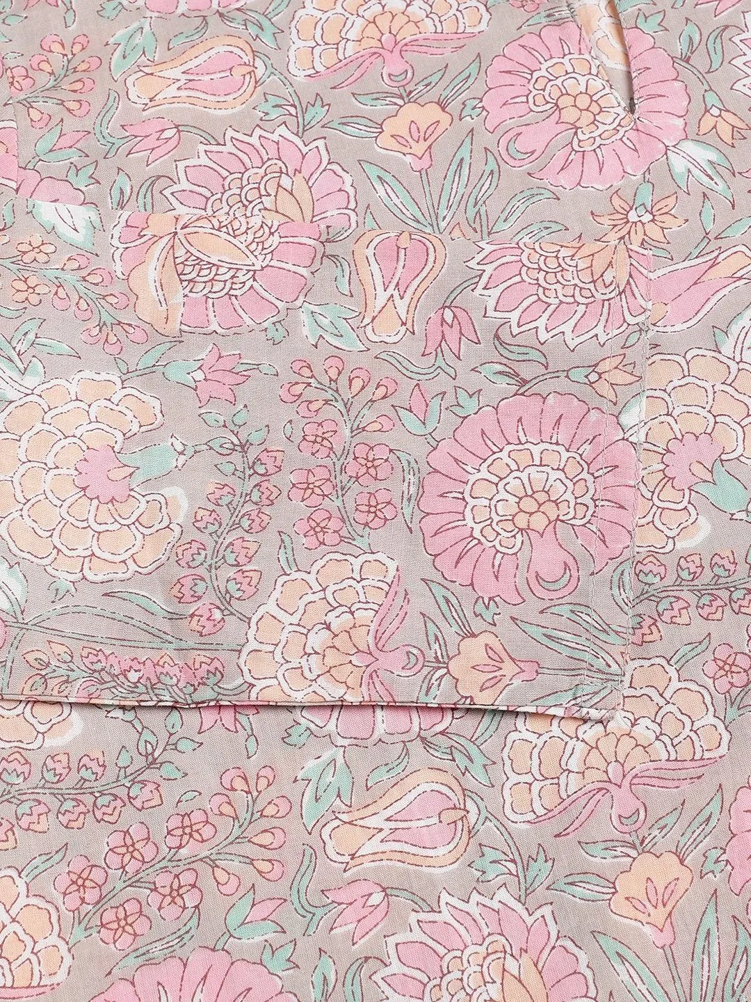 Jashvi Light Brown Printed Loungewear/Nightwear