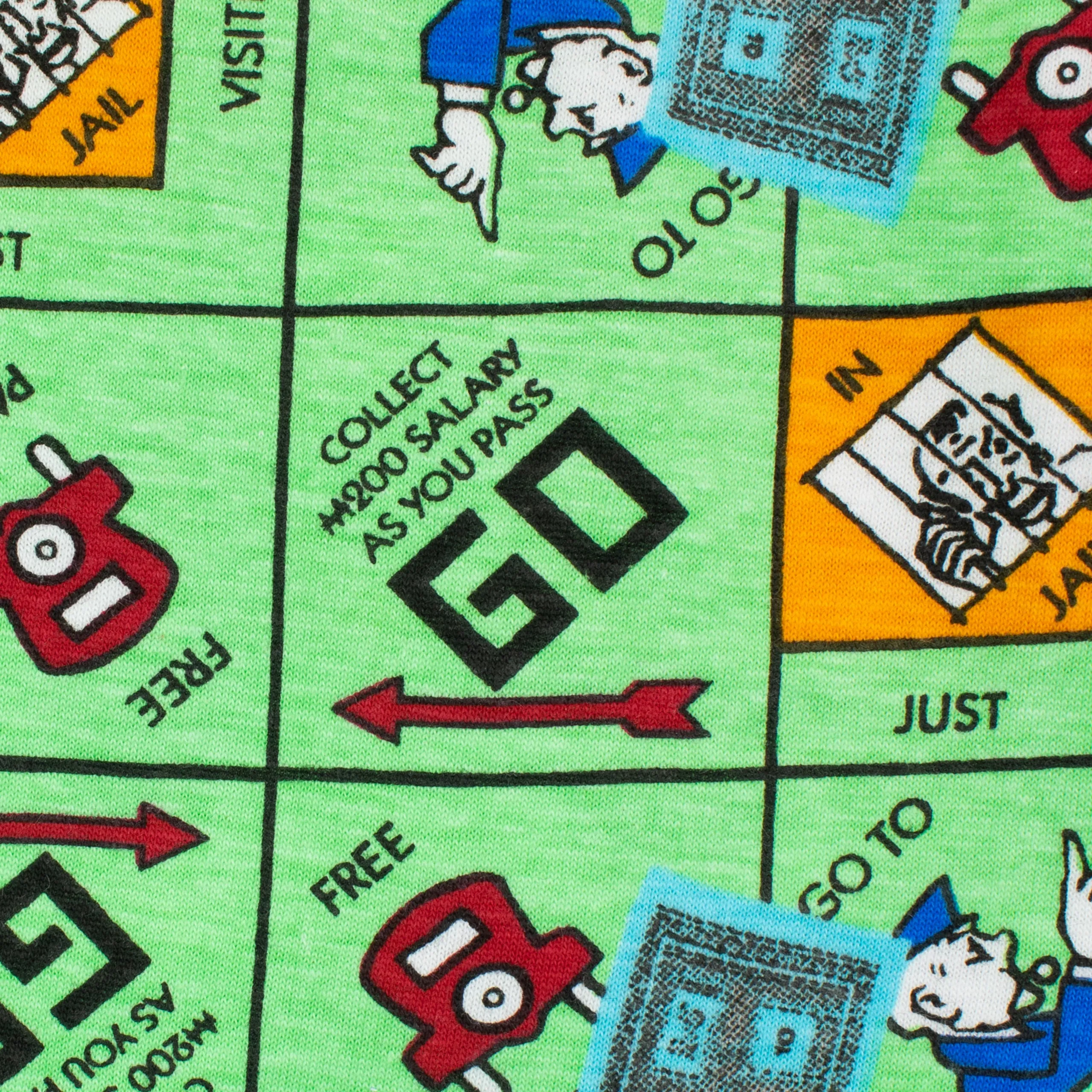 Kids Monopoly Long Sleeve Pyjamas