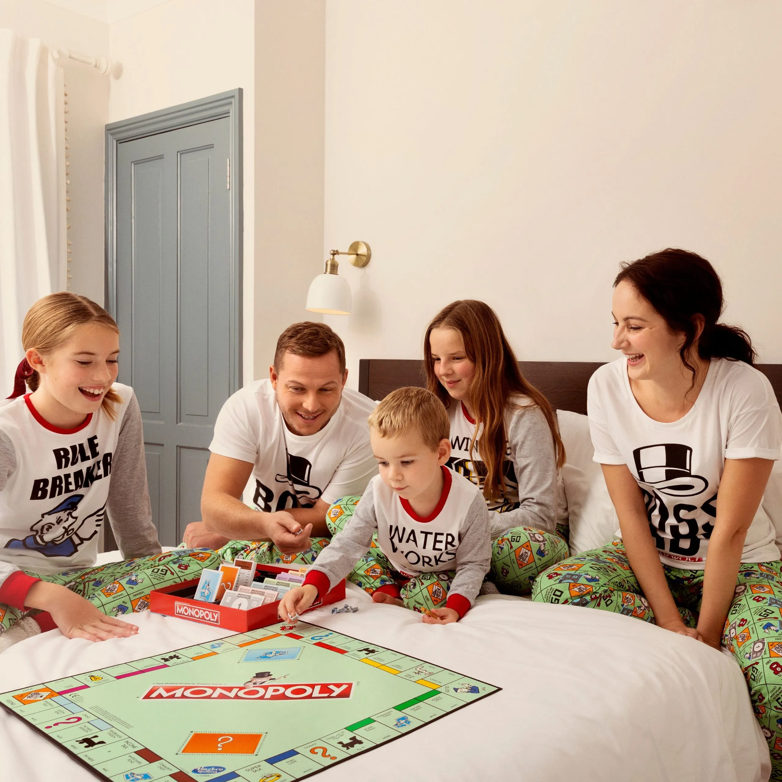 Kids Monopoly Long Sleeve Pyjamas