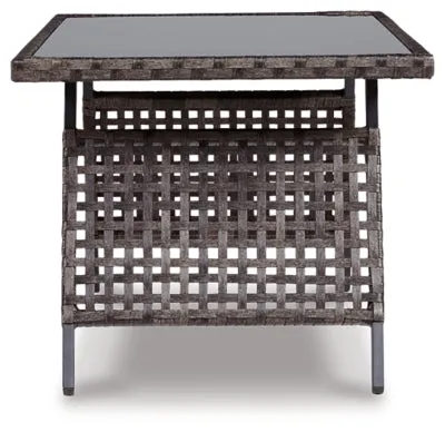 Lainey Outdoor Love/Chairs/Table Set (Set of 4)