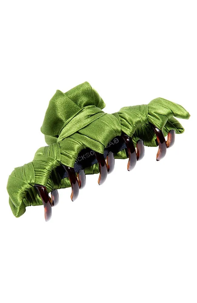Large Zig Zag Jaw - Silk Charmeuse