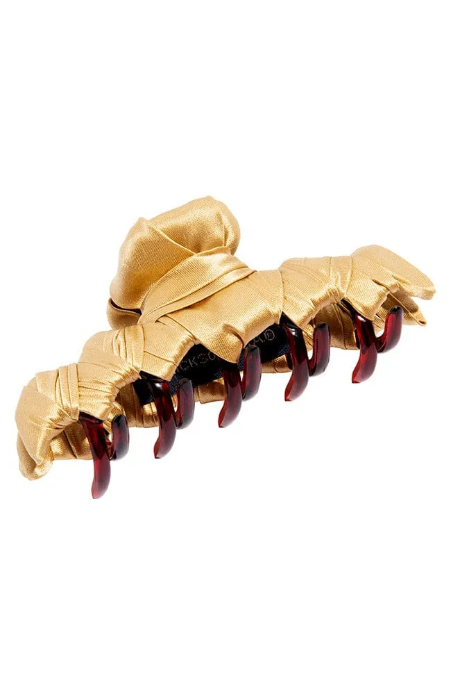 Large Zig Zag Jaw - Silk Charmeuse