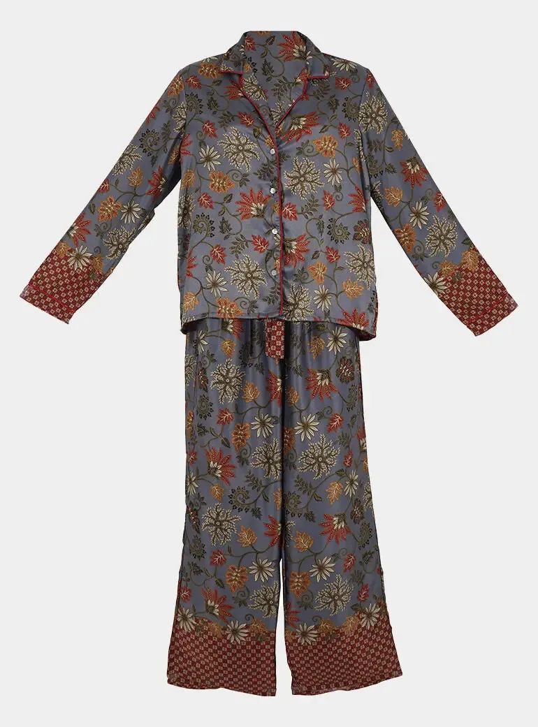 Lavender Long Pyjama Set